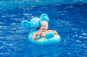 What should a 2-year-old have for swimming