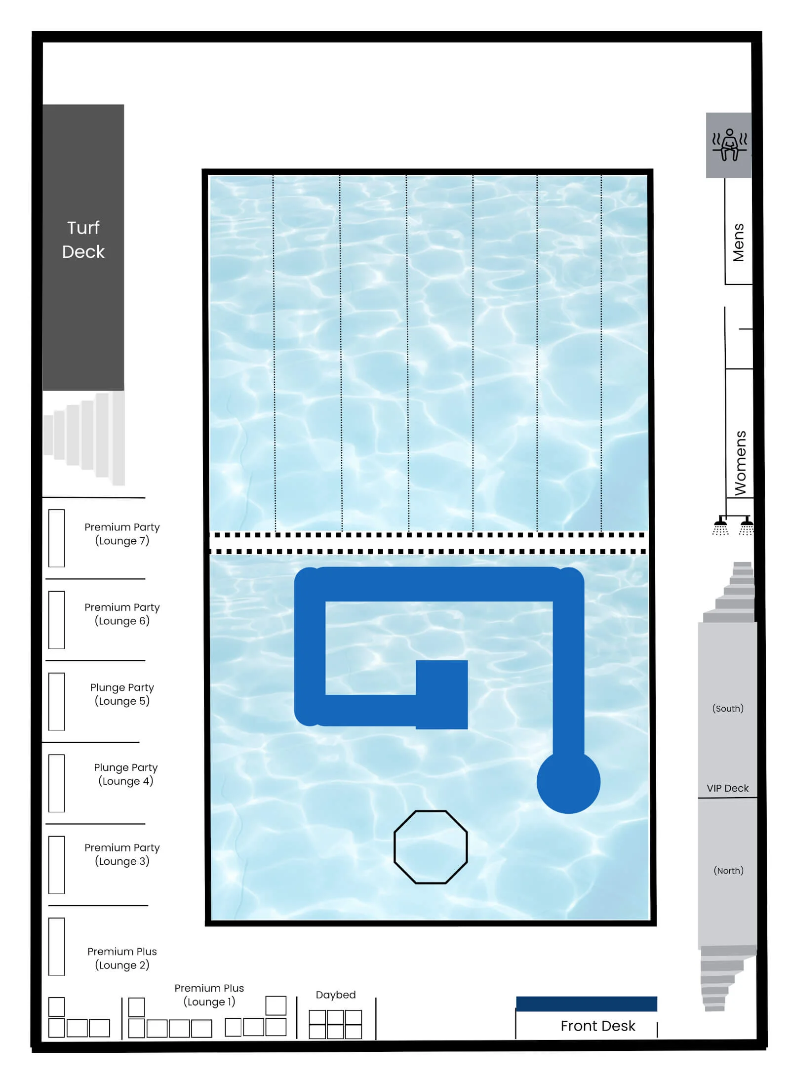 Interactive Map – Pool Area